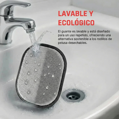 2x1 Guante Quita-Pelos + REGALO: Cepillo Vapor