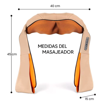 Masajeador Shiatsu de Cuello y Espalda + REGALO: Corrector de Postura